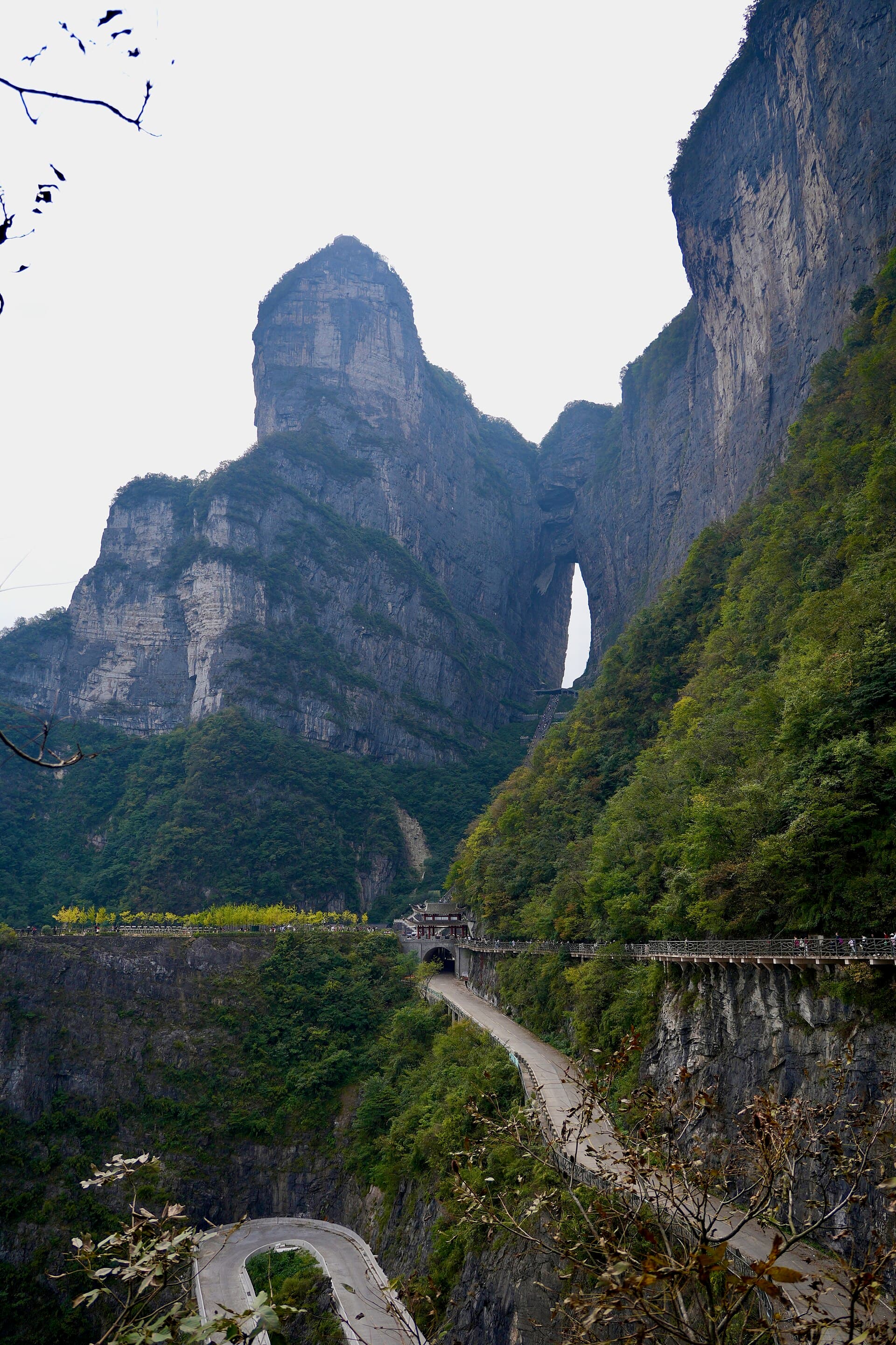 Tianmen Mountain, China